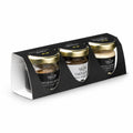 Coffret cadeau Trilogy contenant de la Tartufata blanche, de la Tartufata noire et de la sauce Alfredo à la truffe blanche en trois pots de 30 g