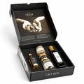 Coffret cadeau Vanity à la truffe, contenant cinq produits italiens aromatisés à la truffe blanche et noire