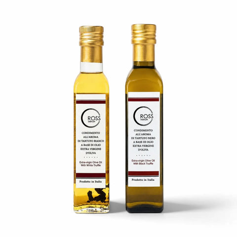 Coffret d'huile d'olive aromatisée à la Truffe noire et blanche