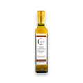 Bouteille d’huile d’olive avec bouchon doré et étiquette pour produit d’huile de truffe noire destiné au dressage des chiens