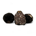 Tranche fraîche de Truffe de Bagnoli Tuber Mesentericum avec une texture terreuse et des taches blanches