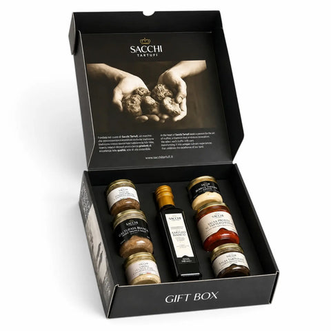 Coffret cadeau de luxe à la Truffe – Sept produits gourmands