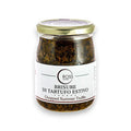Pot de truffe noire hachée avec truffe d'été hachée dans de l'huile d'olive pour plats gastronomiques