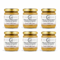Six pots de 500 g de crème de cèpes à la truffe à 78 % Boletus edulis