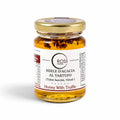 Miel d'acacia à 2 % Tuber borchii en pot de verre de 120 g